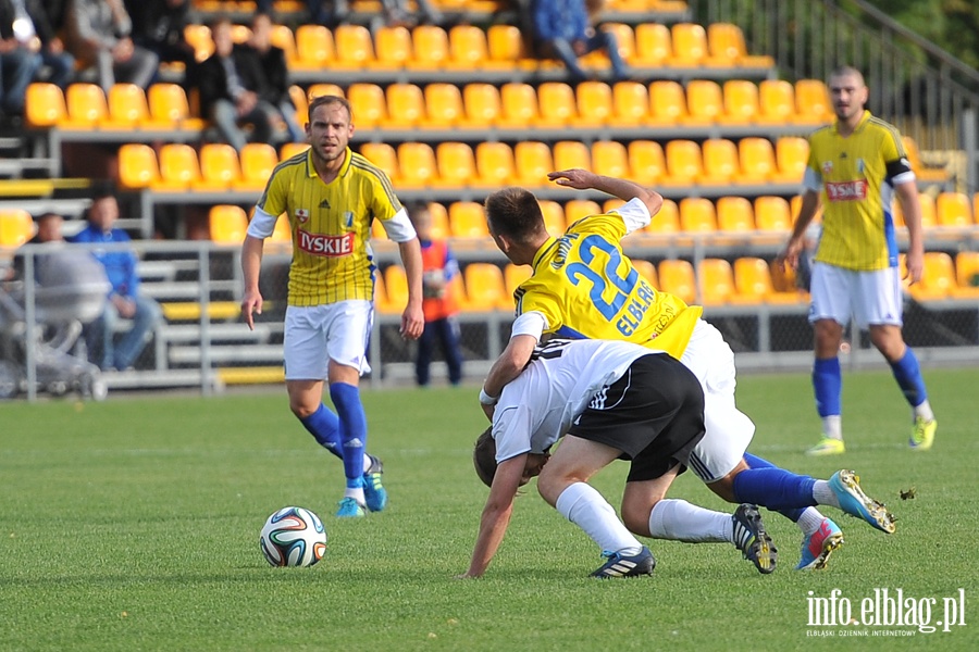 Olimpia Elblg - Znicz Biaa Piska 0:0, fot. 23