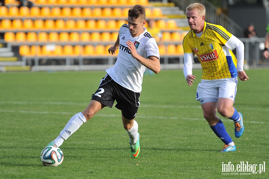 Olimpia Elblg - Znicz Biaa Piska 0:0, fot. 24