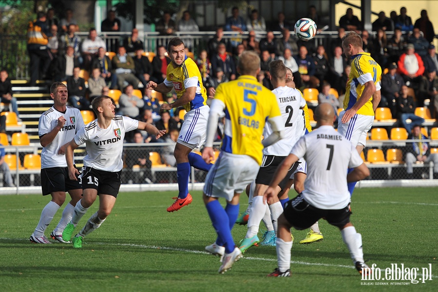 Olimpia Elblg - Znicz Biaa Piska 0:0, fot. 30