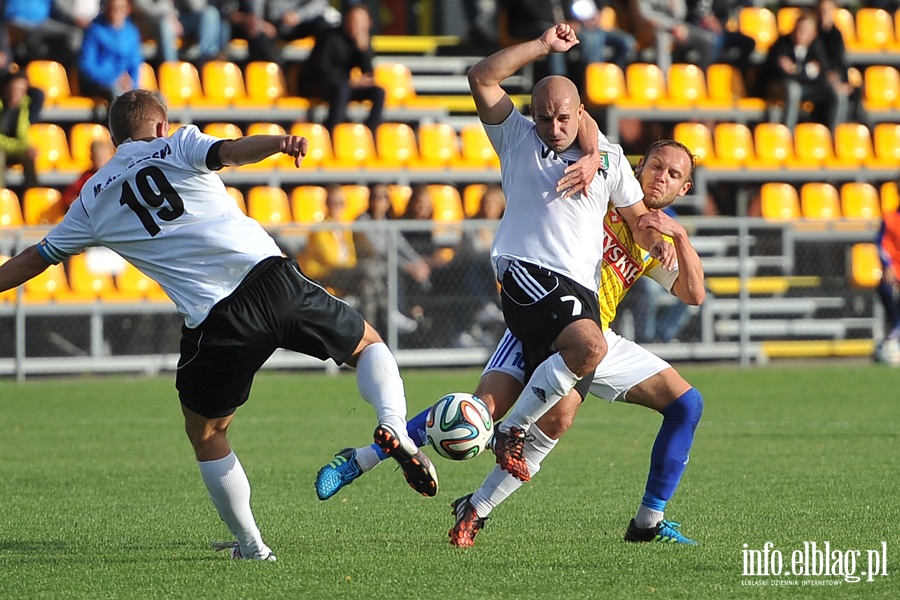 Olimpia Elblg - Znicz Biaa Piska 0:0, fot. 33