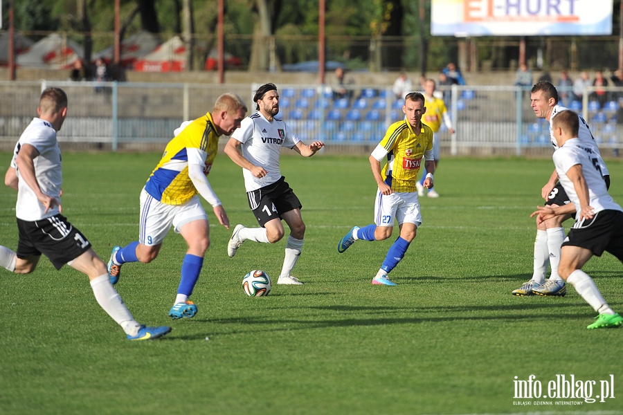 Olimpia Elblg - Znicz Biaa Piska 0:0, fot. 36