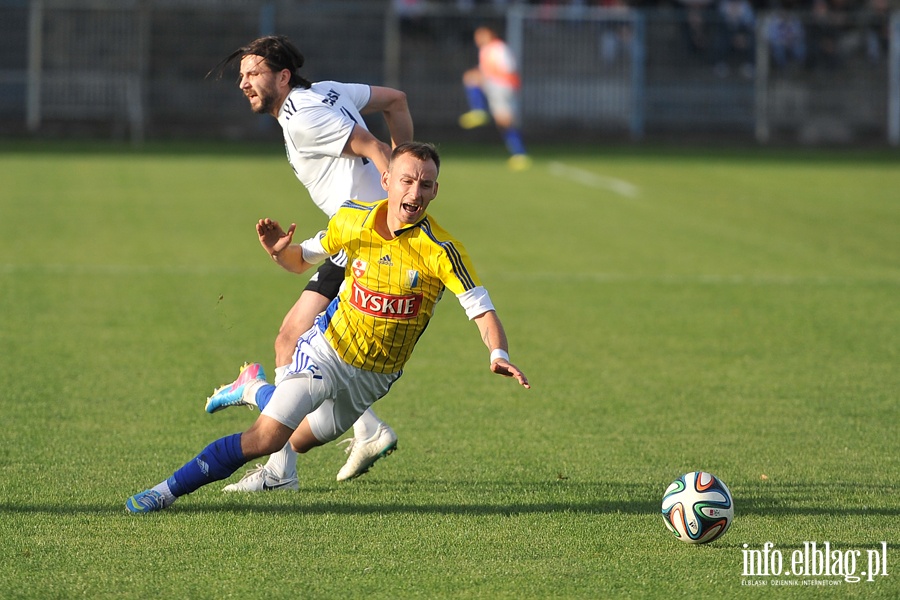 Olimpia Elblg - Znicz Biaa Piska 0:0, fot. 37