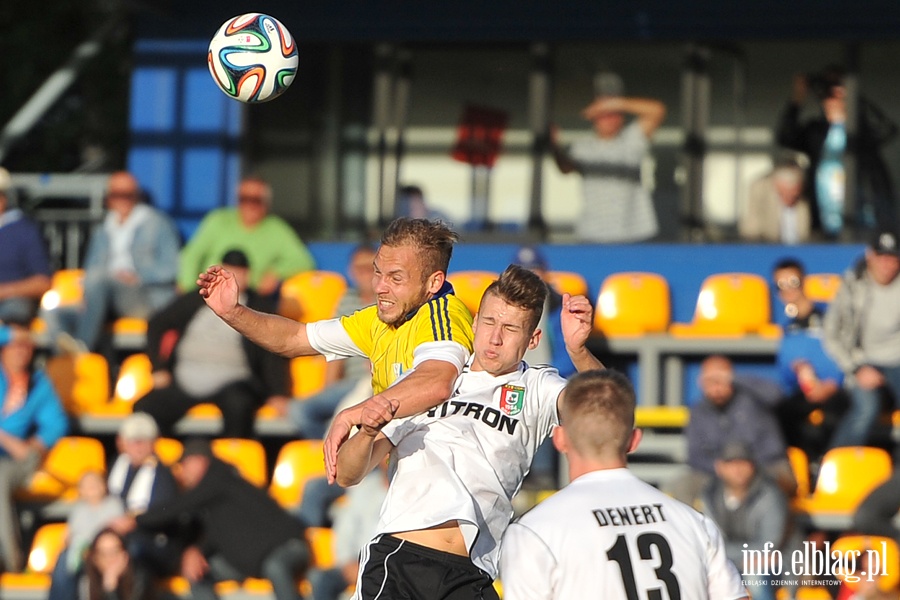 Olimpia Elblg - Znicz Biaa Piska 0:0, fot. 42