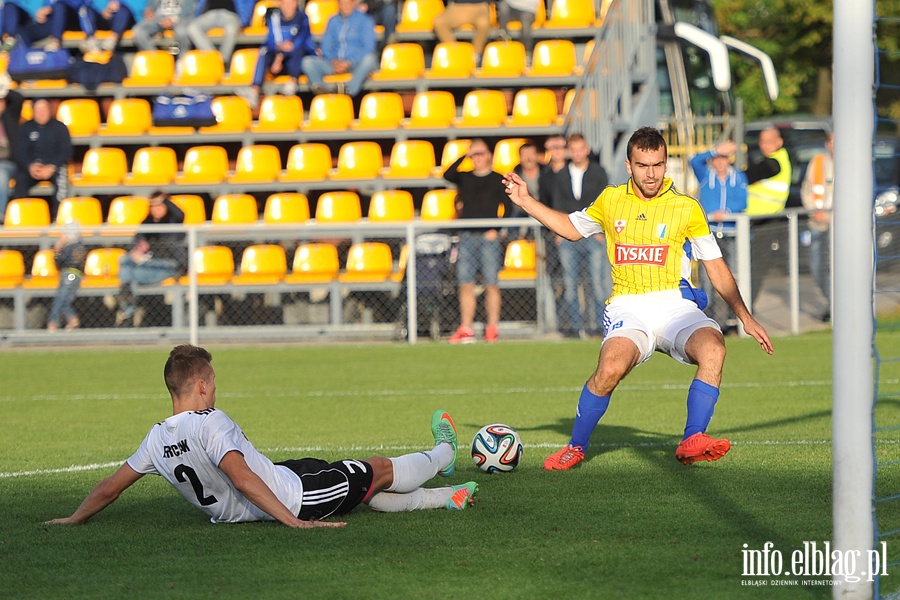 Olimpia Elblg - Znicz Biaa Piska 0:0, fot. 45