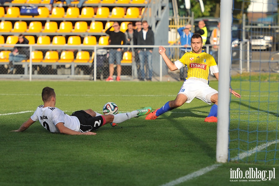 Olimpia Elblg - Znicz Biaa Piska 0:0, fot. 46