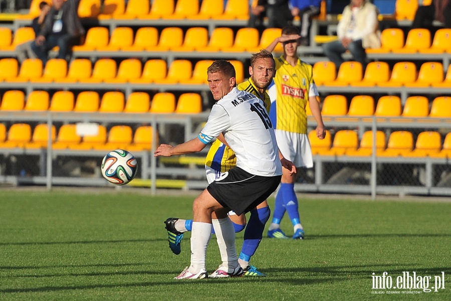 Olimpia Elblg - Znicz Biaa Piska 0:0, fot. 48