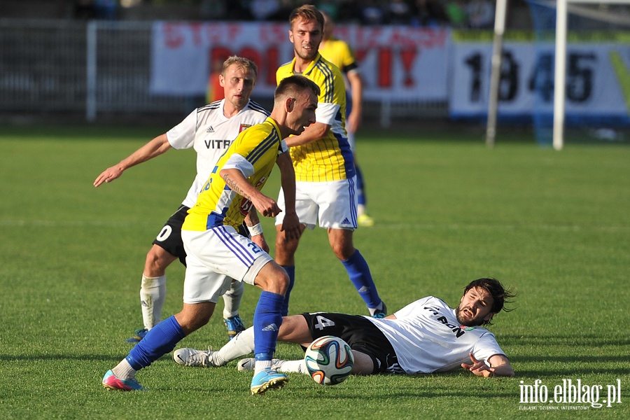 Olimpia Elblg - Znicz Biaa Piska 0:0, fot. 49