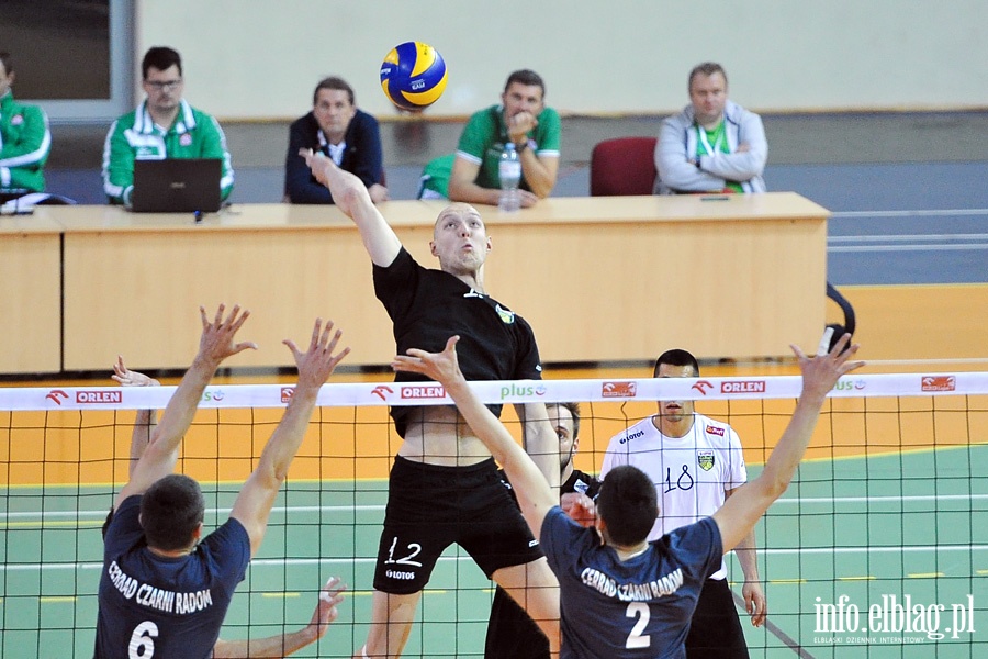 Lotos Trefl Gdask - Cerrad Czarni Radom 1:3 (26:28, 25:16, 19:25, 21:25), fot. 42