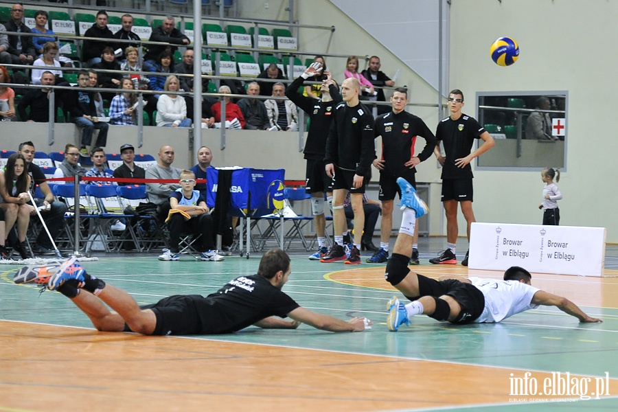 PGE Skra Bechatw - Lotos Trefl Gdask 3:0 (25:18, 25:13, 25:13), fot. 2