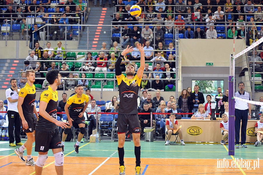 PGE Skra Bechatw - Lotos Trefl Gdask 3:0 (25:18, 25:13, 25:13), fot. 16