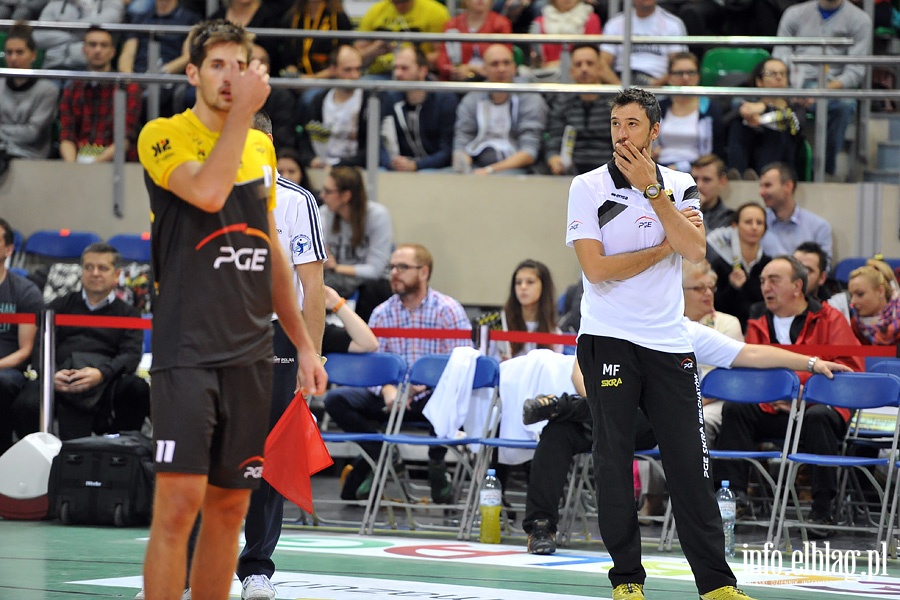 PGE Skra Bechatw - Lotos Trefl Gdask 3:0 (25:18, 25:13, 25:13), fot. 18