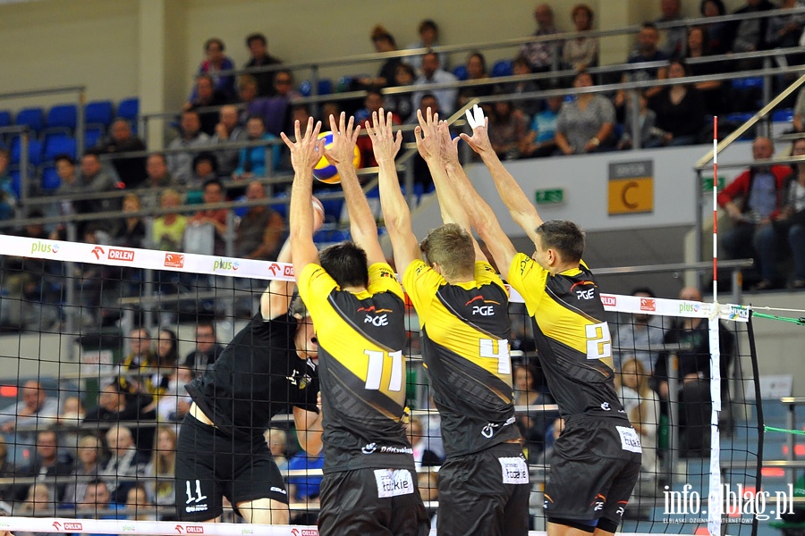 PGE Skra Bechatw - Lotos Trefl Gdask 3:0 (25:18, 25:13, 25:13), fot. 26