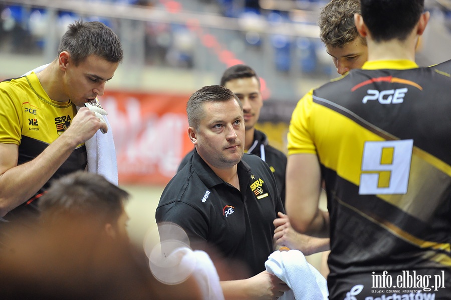 PGE Skra Bechatw - Lotos Trefl Gdask 3:0 (25:18, 25:13, 25:13), fot. 37