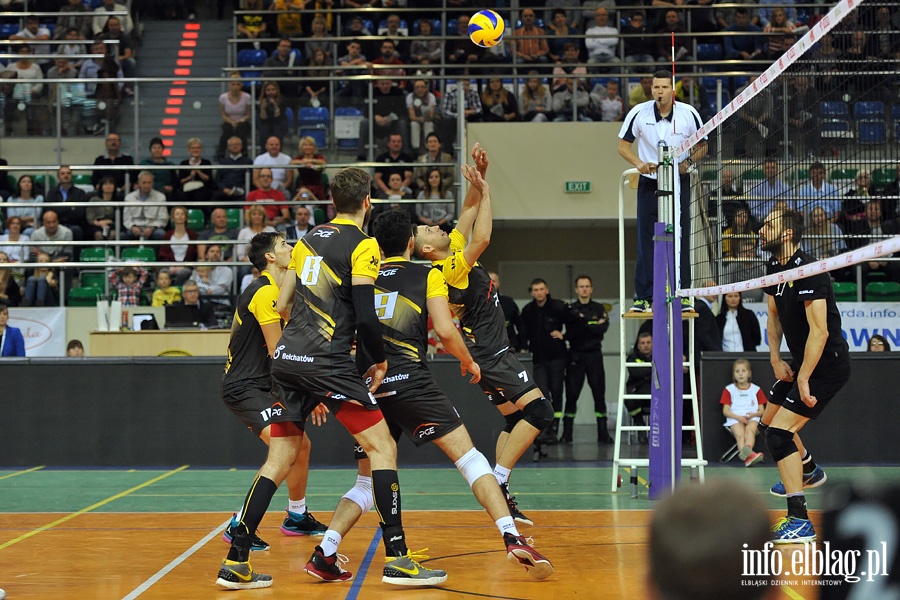 PGE Skra Bechatw - Lotos Trefl Gdask 3:0 (25:18, 25:13, 25:13), fot. 44