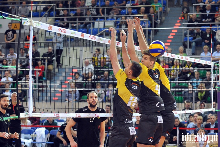 PGE Skra Bechatw - Lotos Trefl Gdask 3:0 (25:18, 25:13, 25:13), fot. 47