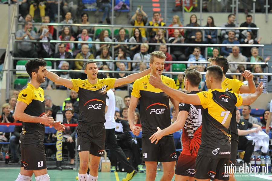 PGE Skra Bechatw - Lotos Trefl Gdask 3:0 (25:18, 25:13, 25:13), fot. 48