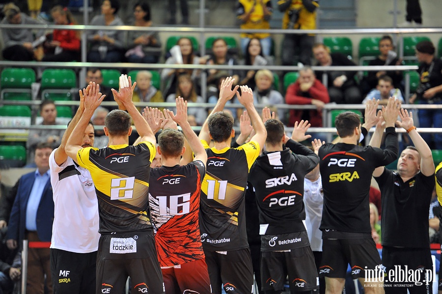 PGE Skra Bechatw - Lotos Trefl Gdask 3:0 (25:18, 25:13, 25:13), fot. 52