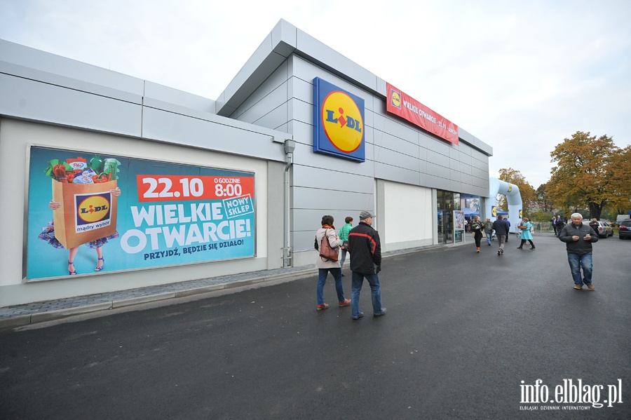 Otwarcie drugiego sklepu Lidl w Elblagu, fot. 35