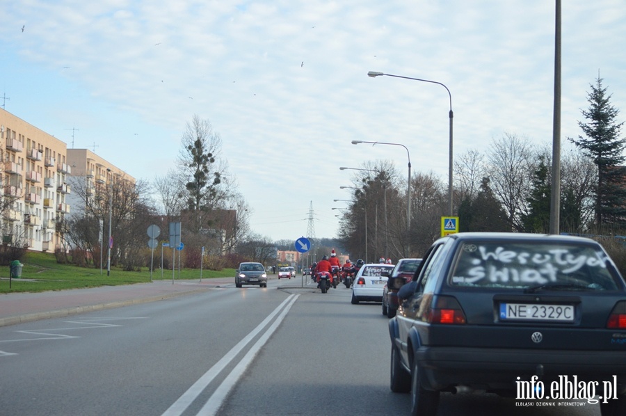 MotoMikoaje odwiedzaj najbardziej potrzebujcych, fot. 24