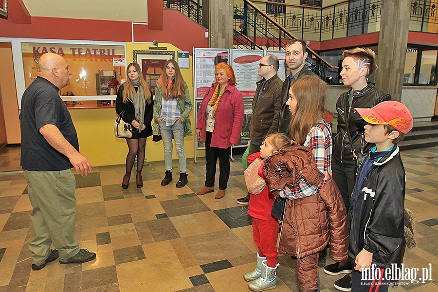 Elblanie mogli zobaczy teatr "od kuchni", fot. 1