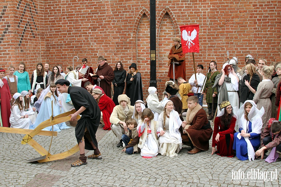 Inscenizacja z okazji 1050 rocznicy Chrztu Polski, fot. 15