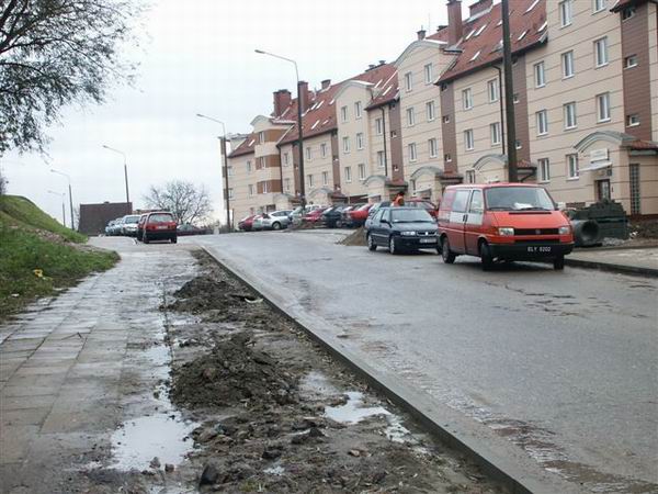 Modernizacja ulicy Marii Konopnickiej - jesie 2007 r., fot. 3