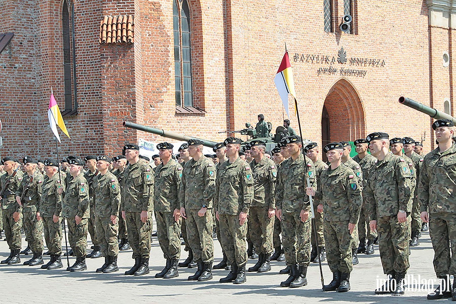 Minister Antoni Maciarewicz w Braniewie, fot. 1