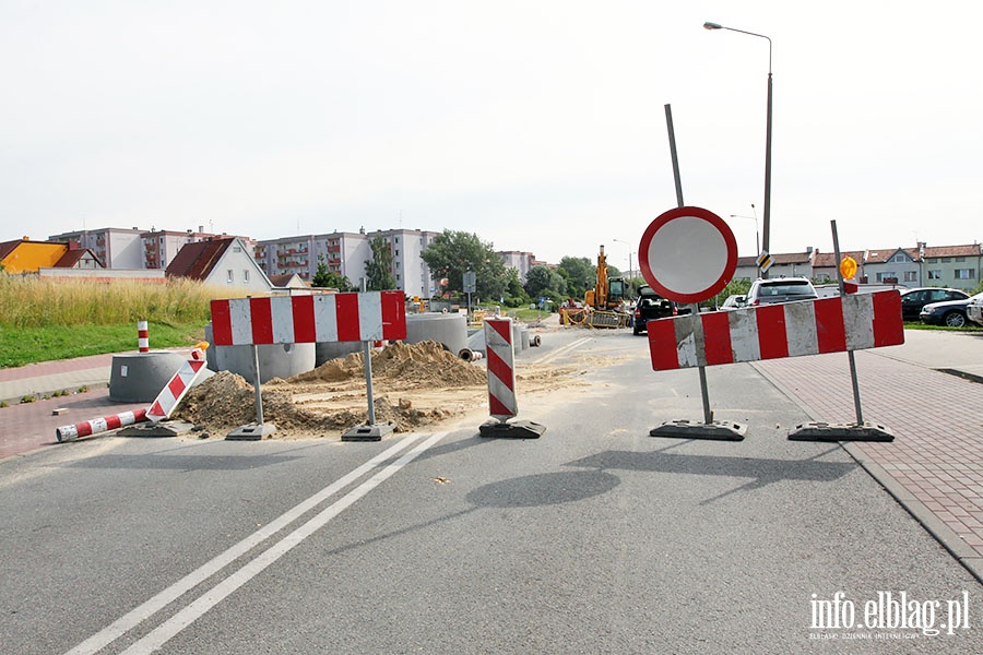 Budowa ronda na Konopnickiej, fot. 1