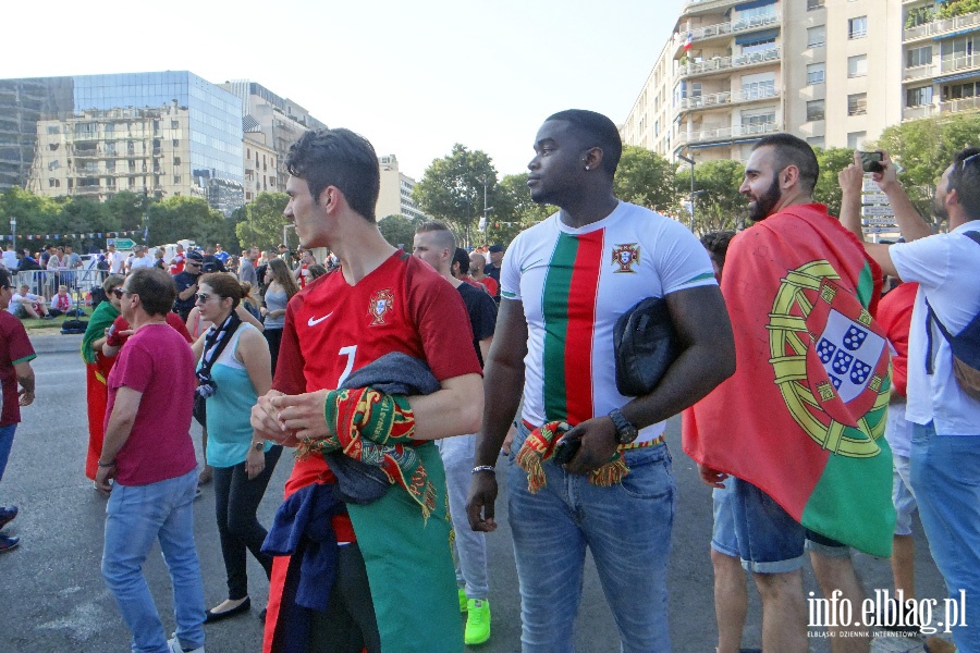 Fotoreporta z meczu Polska - Portugalia w Marsylii na EURO 2016, fot. 13