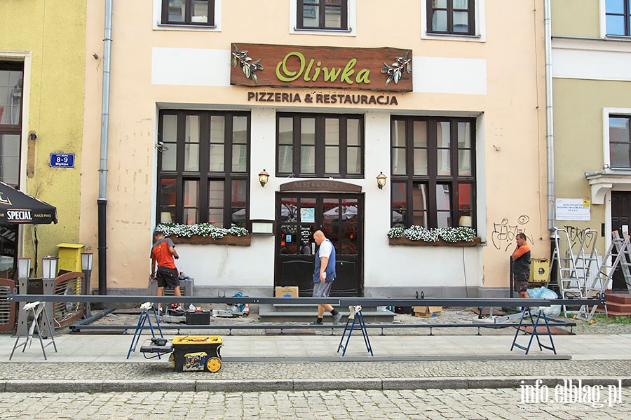 Budowa ogrdka przy restauracji Oliwka, fot. 6