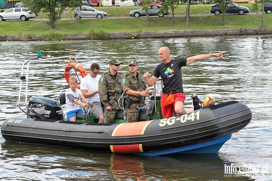 Enduro Men na rzece Elblag, fot. 35