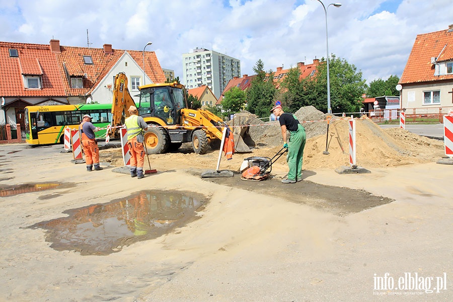 Przebudowa ptli na Zatorzu, fot. 11