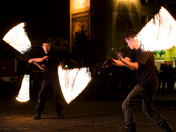 Pokaz tancerzy ognia Ignis Fatuus oraz pokaz  poczony, fot. 9