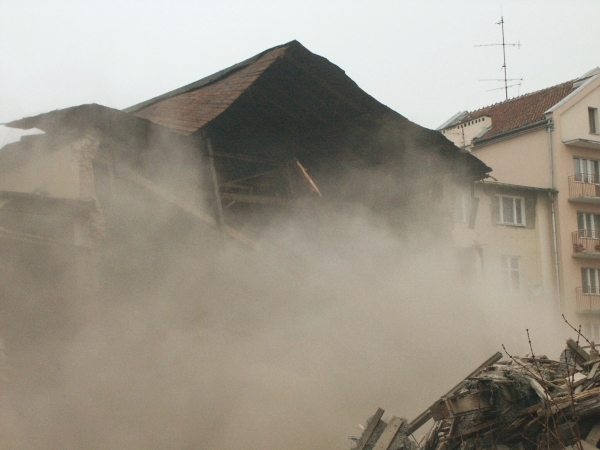 Rozbirka obkieku kina Syrena w Elblgu, fot. 5