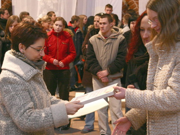 Uroczyste podsumowanie charytatywnej akcji 