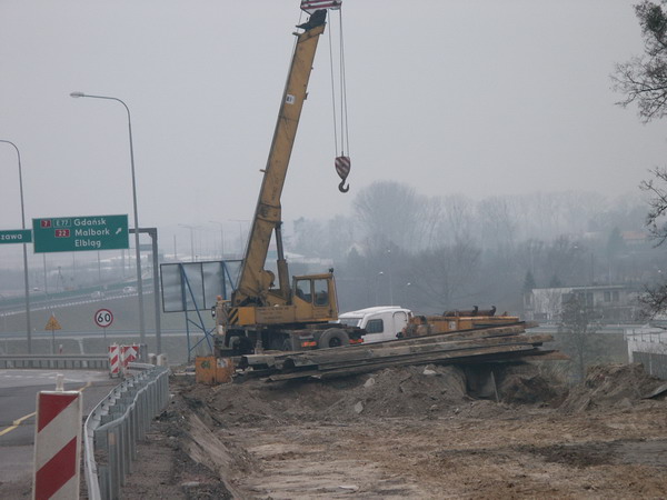 Rozbirka starego wiaduktu w Gronowie Grnym na drodze , fot. 10