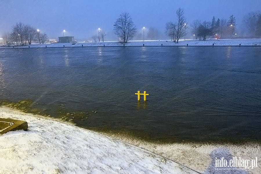 Na bulwarze rzeka Elblg przekroczya stan alarmowy, fot. 21