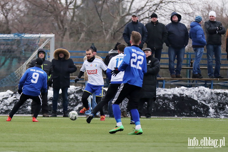 Olimpia Elblg-Sok Ostrda sparing, fot. 4