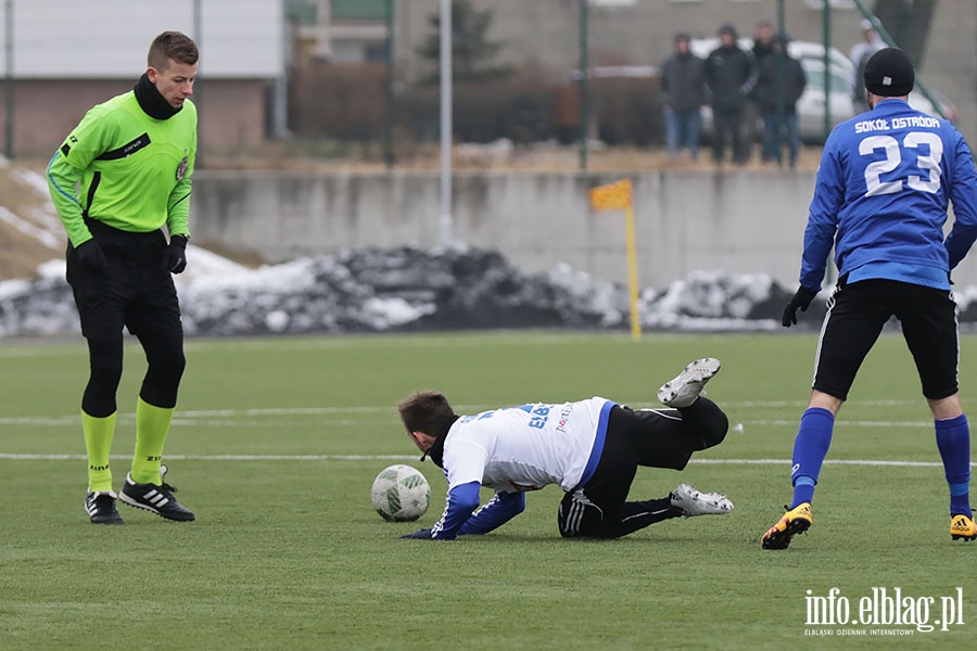 Olimpia Elblg-Sok Ostrda sparing, fot. 11