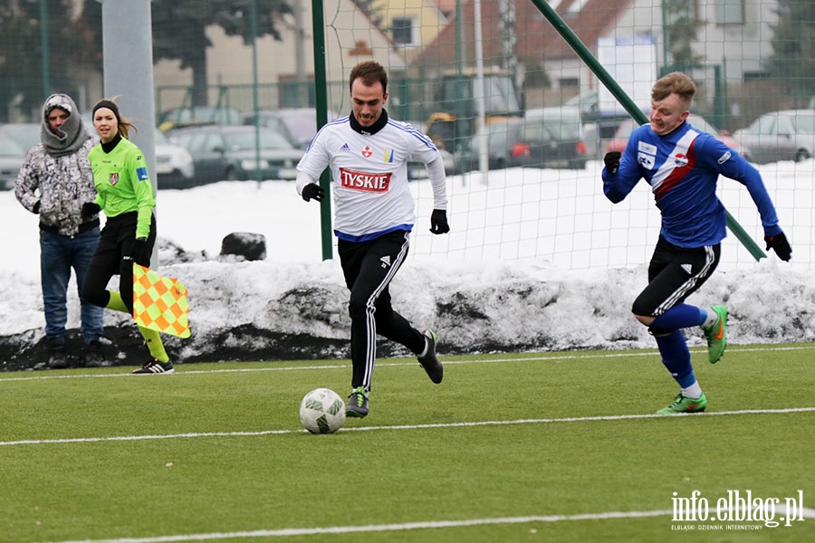 Olimpia Elblg-Sok Ostrda sparing, fot. 27