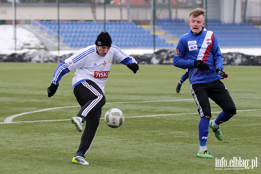 Olimpia Elblg-Sok Ostrda sparing, fot. 35