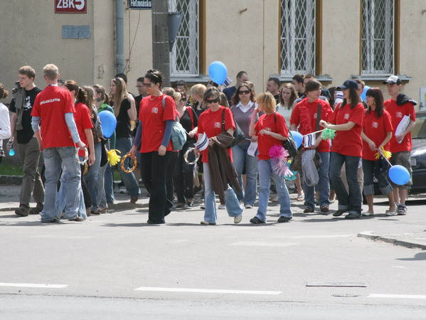 Juwenalia 2008 - Pochd studentw PWSZ i EUH-E ulicami , fot. 19