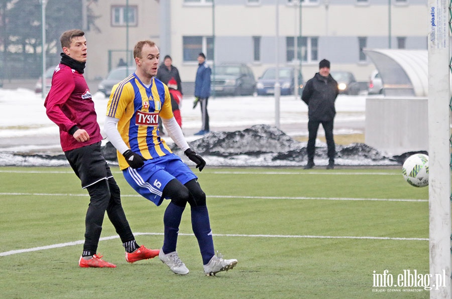 Olimpia Elblg - GKS Przodkowo sparing, fot. 20