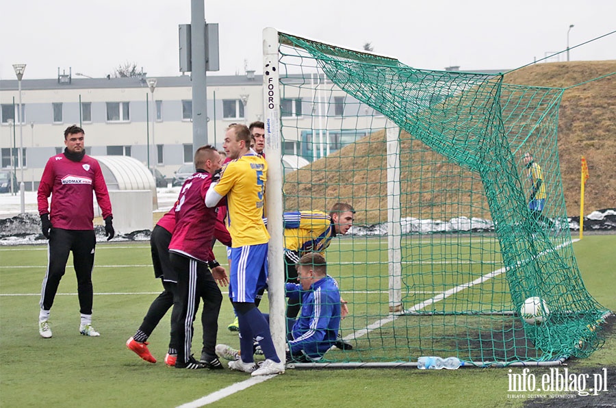 Olimpia Elblg - GKS Przodkowo sparing, fot. 30