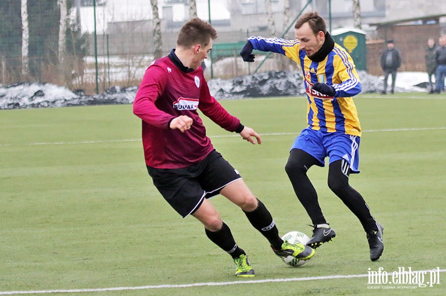 Olimpia Elblg - GKS Przodkowo sparing, fot. 33