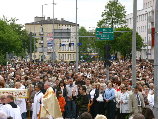 Procesja Boego Ciaa 2008 w Elblgu, fot. 38