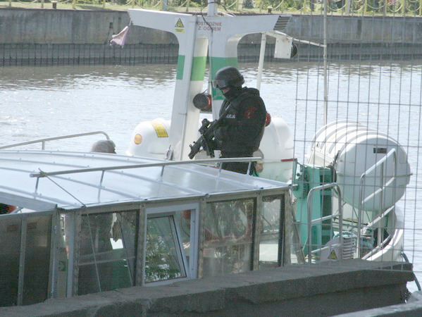 wiczenia elblskich sub ratowniczych na terenie Port, fot. 13