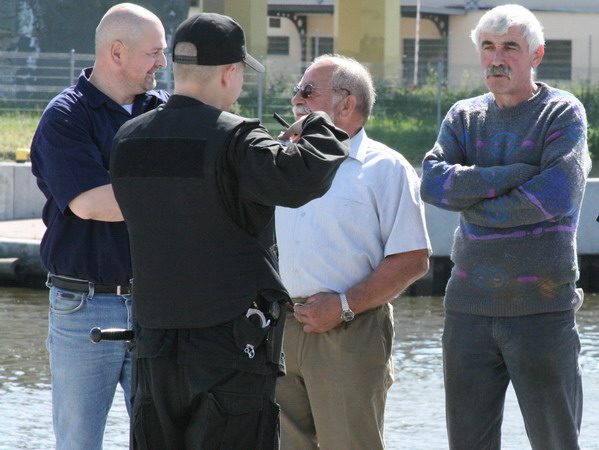 wiczenia elblskich sub ratowniczych na terenie Port, fot. 30