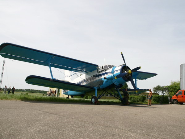 Rajd dziennikarzy i pilotw w Aeroklubie Elblskim, fot. 5