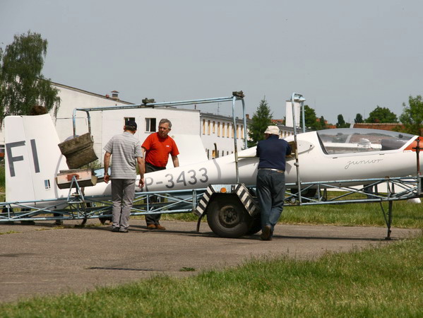 Rajd dziennikarzy i pilotw w Aeroklubie Elblskim, fot. 6